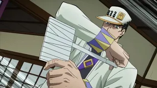 Jotaro looks at a picture [Original Scene]