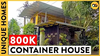 This Family Built A Container House For ₱800K | Unique Homes | OG