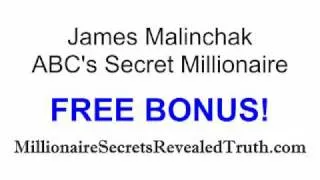 James Malinchak Secret Millionaire ABC