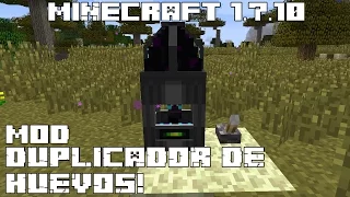 Minecraft 1.7.10 MOD DUPLICADOR DE HUEVOS! Dragon Egg Replicator Mod Español!