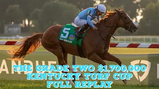 The Grade Two $1,700,000 Kentucky Turf Cup Won By Get Smokin | Spooky Channel 2nd | Santin 3rd