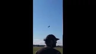 Chinook aerial display at RIAT 2015