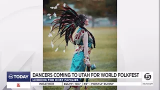 Dancers coming to Utah for World Folkfest, looking for host families