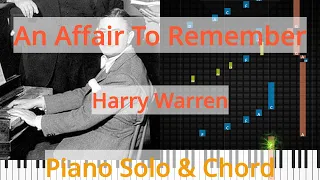 🎹Solo & Chord, An Affair To Remember, Harry Warren, Synthesia Piano