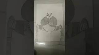 Kung Fu Panda drawing