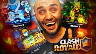 7., 8. ve 9. ARENA İÇİN EN İYİ DESTELER - Clash Royale