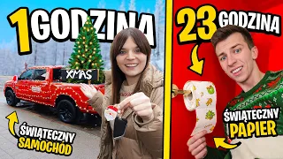 PRZEZ 24H UŻYWAMY I JEMY TYLKO ŚWIĄTECZNE RZECZY!