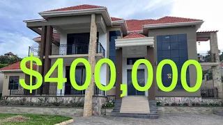 INSIDE A $400,000 USD MANSION FOR SALE AT AKRIGHT CITY ENTEBBE ROAD BWEBAJJA UGANDA