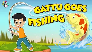 FIRST TIME FISHING | New Video | Animated Stories | English Cartoon | Moral Stories | PunToon Kids