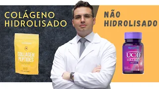 Colágeno HIDROLISADO versus NÃO HIDROLISADO