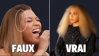 Les VRAIS cheveux de BEYONCÉ