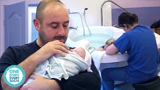 DAD Feels Insecure During WATER BIRTH! | One Born Every Minute