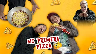 Preparando mi primera pizza para la familia | Elvia Maji