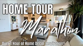 Model Home Tour Marathon 2024 : Over 1 Hour of Decor Inspiration and Ideas