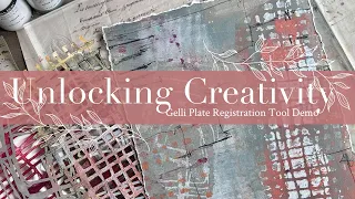 Unlocking Creativity: Gelli Plate Registration Tool Demo