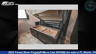 Magnificent 2023 Forest River Flagstaff Micro Lite Travel Trailer RV For Sale in Ft. Worth, TX