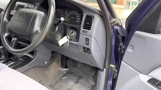 1996 Toyota Hilux Surf start-up video