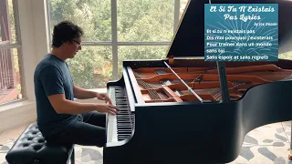 Joe Dassin - Et si tu n'existais pas - Piano Cover