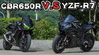 CBR650R車主騎完會想換YZF-R7嗎?! 新車第二天試騎 【宇宙飛翔】R7真的好棒啊｜開啟CC字幕