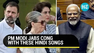 Modi Turns To Bollywood, Cites These Songs To Mock Cong-led UPA Over Inflation | Watch