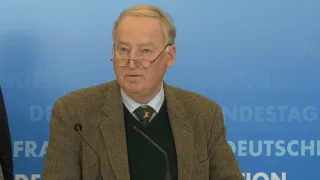 Niederlage im Bundestag: Gauland sieht Ausgrenzung der AfD