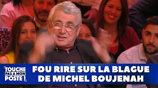 Enorme fou rire sur la blague de Michel Boujenah !