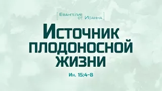 Ев. от Иоанна: 84. Источник плодоносной жизни (Алексей Коломийцев)