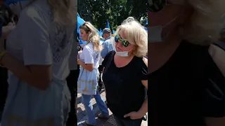 Баттл активиста ОПЗЖ и дамы патриота!!! #ОПЗЖ #Порошенко