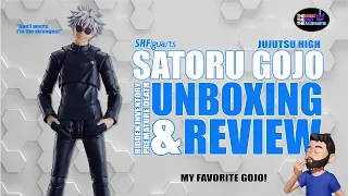 SH Figuarts Gojo Satoru High School Figure Review - Is this the best Jujutsu Kaisen Gojo?