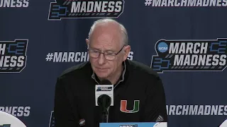 Miami First Round Postgame Press Conference - 2023 NCAA Tournament