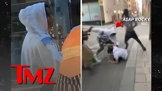 A$AP Rocky and Crew Allegedly Attack Guy on Street in Stockholm | TMZ