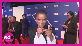 Letitia Wright: 'I Did a LOT of Lying This Year!'