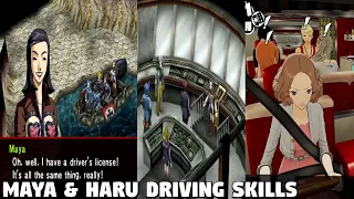 Persona 2 & 5 - Maya & Haru Driving Skills