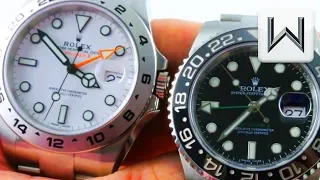 MINI VERSUS: Rolex GMT-Master II vs Rolex Explorer II Polar (116710LN vs. 216570)