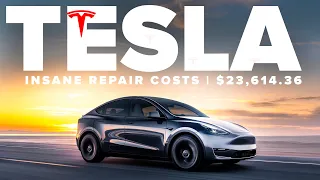 My INSANE $23,614.36 Tesla Repair | Tesla’s Expensive Repair Problem
