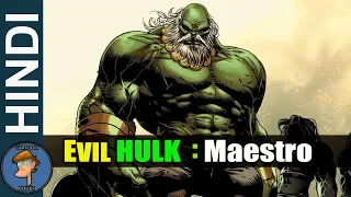 Evil Hulk Maestro Origin In HINDI | Marvel Comic Character | Cartoon freaks