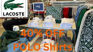 LACOSTE TENNIS GREAT POLO SHIRTS SALE 60% OFF