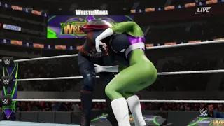 SHE HULK  VS CAPTAIN AMERICA