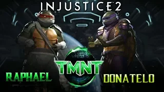 RAPHAEL MICHELANGELO VS DONATELO - Injustice 2