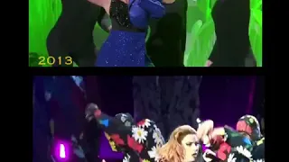 Lady Gaga- Applause 2013|VS|2017- live comparison