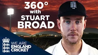 360 Video: Walk Out To Adelaide Oval Pitch With Stuart Broad - The Ashes 2017/18