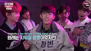 [ENG SUB] (Show Champion Behind EP. 115) Stray Kids' Nine charms, Growth type idol + Last greeting