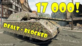 World of Tanks - PURE Gameplay [MAUS | 8000 DMG + 9000 BLOCKED by lamanthebeast]