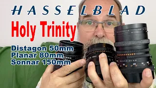 Hasselblad Holy Trinity : 50, 80 and 150mm - IN ENGLISH