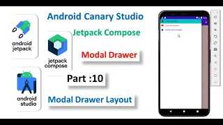 creating a navigation drawer in jetpack compose /jetpack compose modal drawer/Navigation drawer
