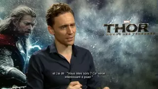 Tom Hiddleston : Loki with Odin more