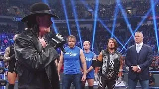 The Undertaker returns ! | WWE Smackdown 15 November 2016 Smackdown Live 11/15/16