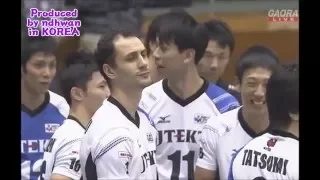 Matey Kaziyski 2015-16 Japan V-League Highlights (JTEKT Stings)