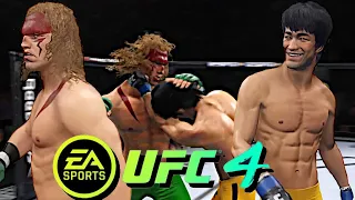 BRUCE LEE vs ALEX (Street Fighter) Last Match in 2020 | EA sports UFC4