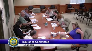 Insurance Committee - July 28, 2022